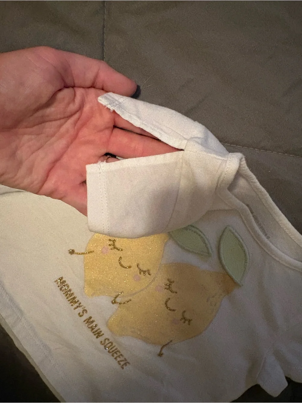Mommy’s Main Squeeze white t shirt 🍋🩷